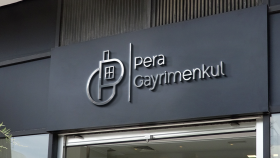 Pera Gayrimenkul logo tasarımı