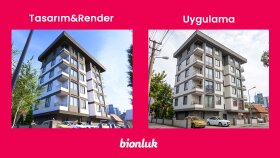 bina dış cephe tasarımı ve profesyonel renderını yaparım