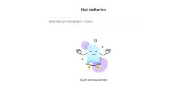 Not Uygulaması