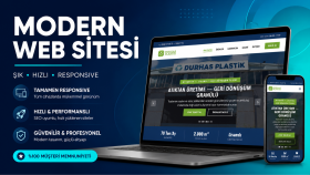 markanıza özel hızlı ve şık web siteleri yaparım