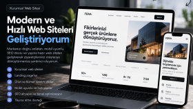modern ve hızlı kurumsal web sitenizi geliştiririm