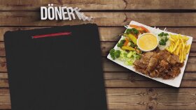 Restaurant İçin Animasyonlu Menü Oluşturuldu