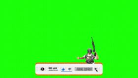 PUBG karakter animasyonlu youtube intro