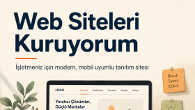 sana sıfırdan hızlı ve modern bir web sitesi kurabilirim