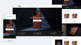 Oxa Leather - Landing Page