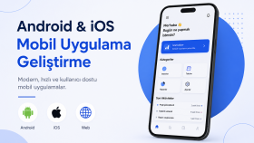 Android ve iOS mobil uygulamalar geliştiririm