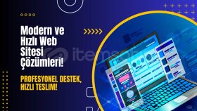 size özel, modern ve güvenli web siteleri hazırlayabilirim