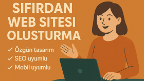 sizin için sıfırdan bir web sitesi kodlayabilirim