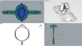 3D Yüzük Tasarımı