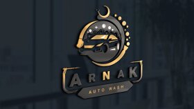 Arnak Auto Wash Kurumsal Logo Çalışması
