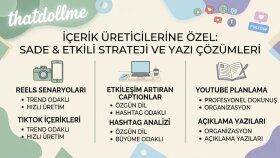 dijital varlığınızı güçlendirecek içerik sunarım