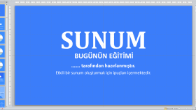 profesyonel power point sunum hazırlarım