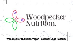 Woodpecker Nutrition Vegan Pastane/ Logo Tasarımı