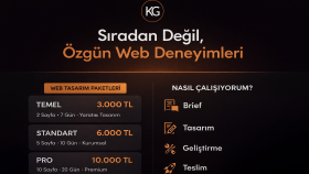 markalara özel yaratıcı ve modern web siteleri yapıyorum