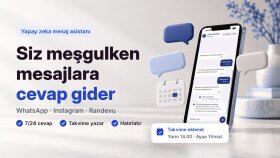 yapay zeka destekli whatsapp ve instagram asistanı kurarım
