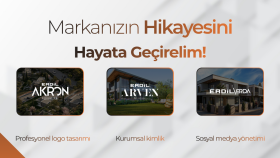 işletmenizin hikayesini anlatan logoyu tasarlıyorum