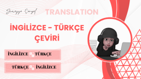 ingilizce-türkçe, türkçe-ingilizce çeviri yapabilirim