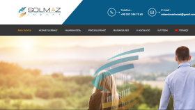 Bir İnşaat Firması İçin Yapmış Olduğumuz Web Sayfası.
