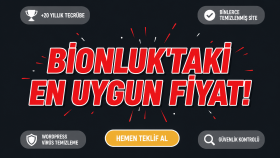 Wordpress sitenizde bulunan bütün virüsleri temizlerim