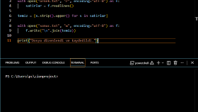 python ile küçük otomasyon scriptleri hazırlarım