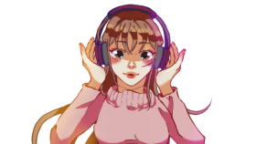 anime stili dijital çizim yapıyorum