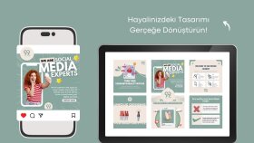 profesyonel post & story tasarımı yaparım