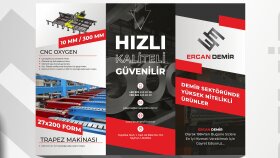 profesyonel broşür ve katalog tasarlıyorum
