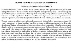 Digital Society TR>EN Çeviri