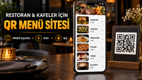 restoran ve kafeniz için QR menü sitesi hazırlarım