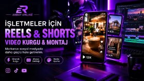 işletmeler için Reels, Shorts videolarınızı kurgularım