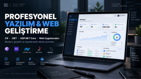 .NET Core ile güçlü ve hızlı web uygulamaları geliştiririm