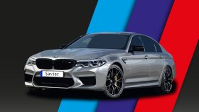 BMW M5 F90 İllüstrasyon