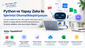 tekrarlayan işlerinizi otomatikleştiririm