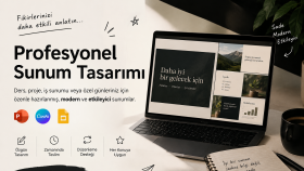  profesyonel sunum tasarımı yaparım