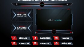 Yayıncılara özel grafik tasarımları