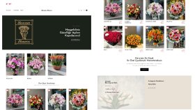 çiçek e-ticaret website