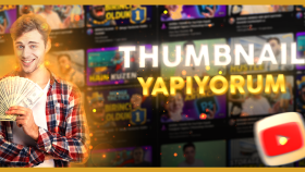 tıklanmanızı artıracak thumbnail yapıyorum