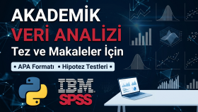 tezleriniz için SPSS ve Python ile veri analizi yapabilirim