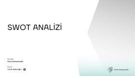 Detaylı Swot Analizi 