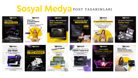 Firmaya özel sosyal medya tasarımı