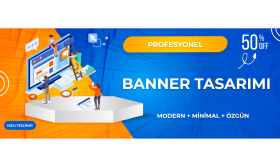 reklam bannerlarınızı profesyonelce tasarlayabilirim