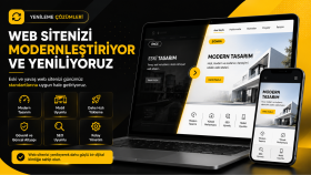 mevcut web sitenizi modernleştirip ve yenilerim