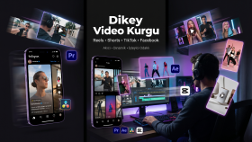 dikey videolarınız için etkileyici kurgular yapabilirim