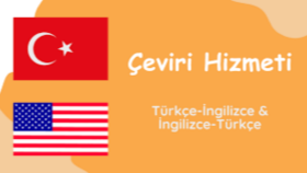 İngilizce -Türkçe arasında doğru ve akıcı çeviriler yaparım