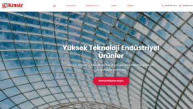 Kinsiz Mühendislik – Kurumsal Web Sitesi
