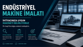 makine ihtiyacınızı analiz edip doğru sistemi belirliyorum