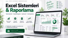 Excel takip ve raporlama sistemleri hazırlayabilirim