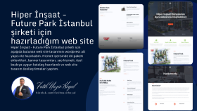 Hiper İnşaat - Future Park İstanbul  şirketi için website