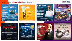 Sosyal medya post tasarımları