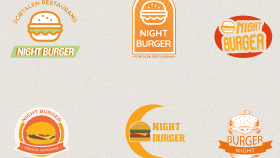Burger logo tasarımı